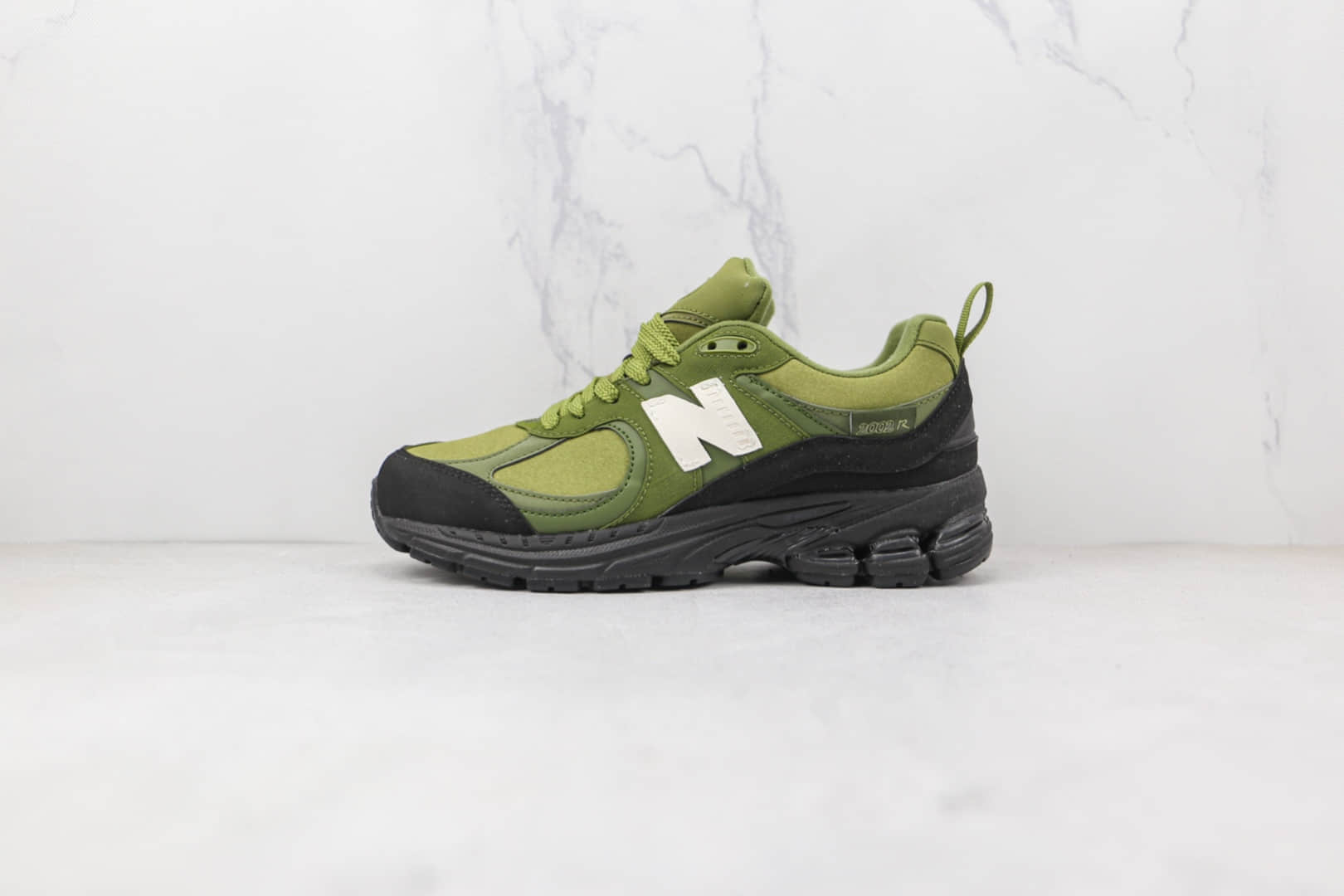 新百伦New balance 2002纯原版本绿色NB2002老爹鞋原楦头纸板打造 货号：M2002RBB