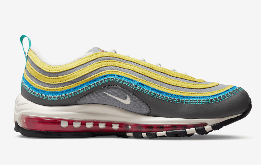 当复古跑鞋遇上卡通毛毛虫！这双Air Max 97太可爱！ 货号：DH4759-001