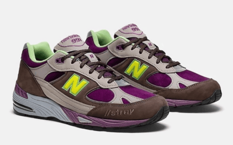 街头复古球鞋！全新Stray Rats x NB991即将发售！