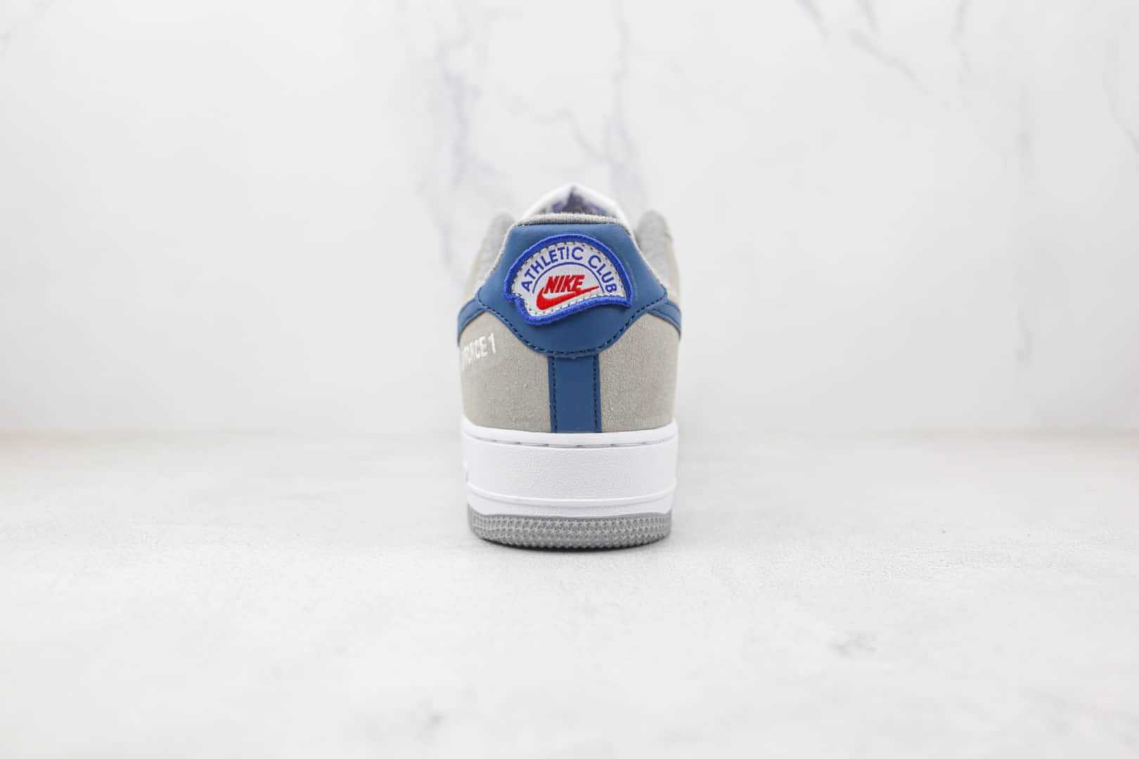 耐克Nike Air Force 1 Low“Athletic Club”公司级版本空军一号低帮板鞋AF1白灰色原厂中底钢印 货号：DH7568-001