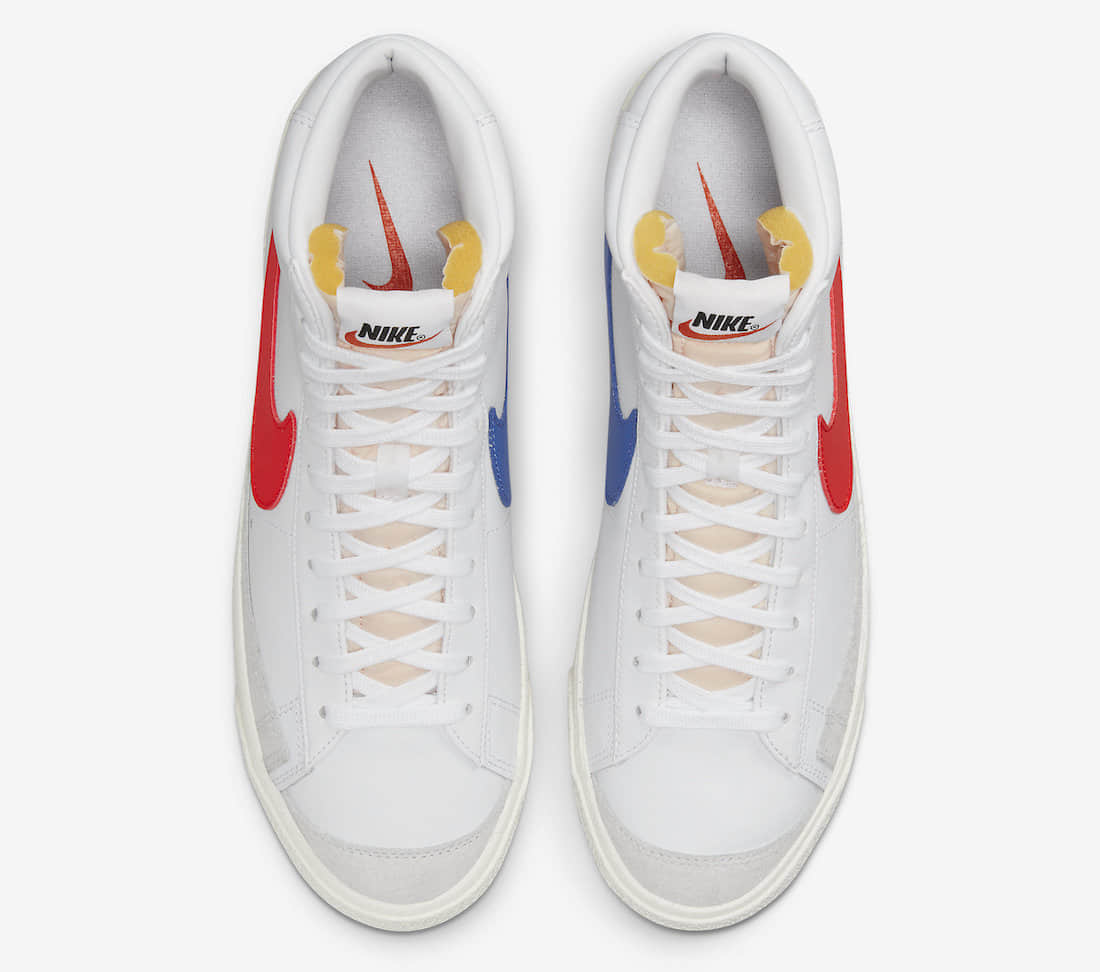 鸳鸯Swoosh！全新Nike Blazer Mid ’77官图释出！ 货号：BQ6806-117