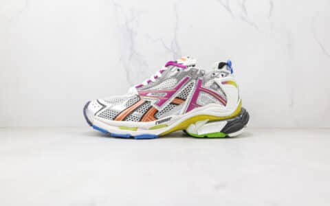 巴黎世家Balenciaga-Runner纯原版本七代复古做旧老爹鞋原盒原标原档案数据开发