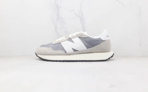 新百伦New Balance 237纯原版本元组灰nb237复古老爹鞋原盒原标 货号：MS237RCS