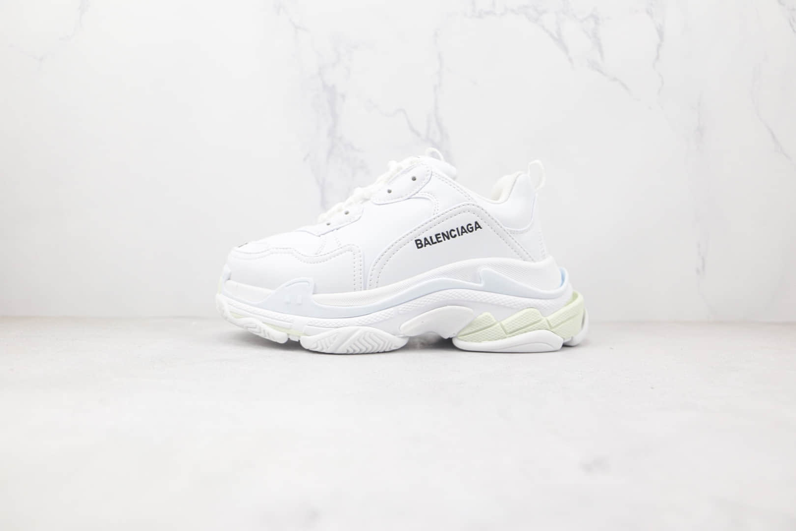 巴黎世家Balenciaga纯原版本初代白色复古老爹鞋原档案数据开发