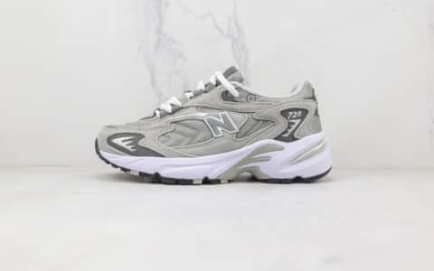 新百伦New Balance 725纯原版本灰色NB725李知恩同款复古老爹鞋原盒原标 货号：ML725P