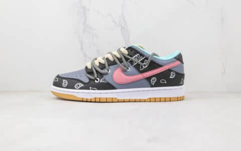 耐克Nike Dunk Low SE Free 99 x NBA联名款纯原版本低帮DUNK黑灰色腰果花板鞋原楦头纸板打造 货号：DH0952-001