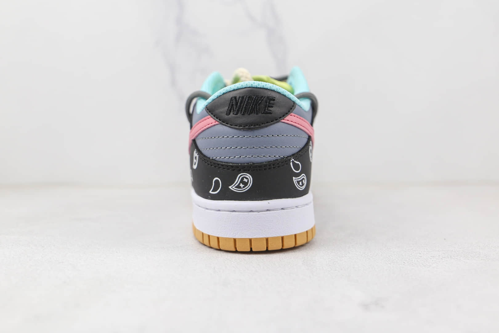 耐克Nike Dunk Low SE Free 99 x NBA联名款纯原版本低帮DUNK黑灰色腰果花板鞋原楦头纸板打造 货号：DH0952-001