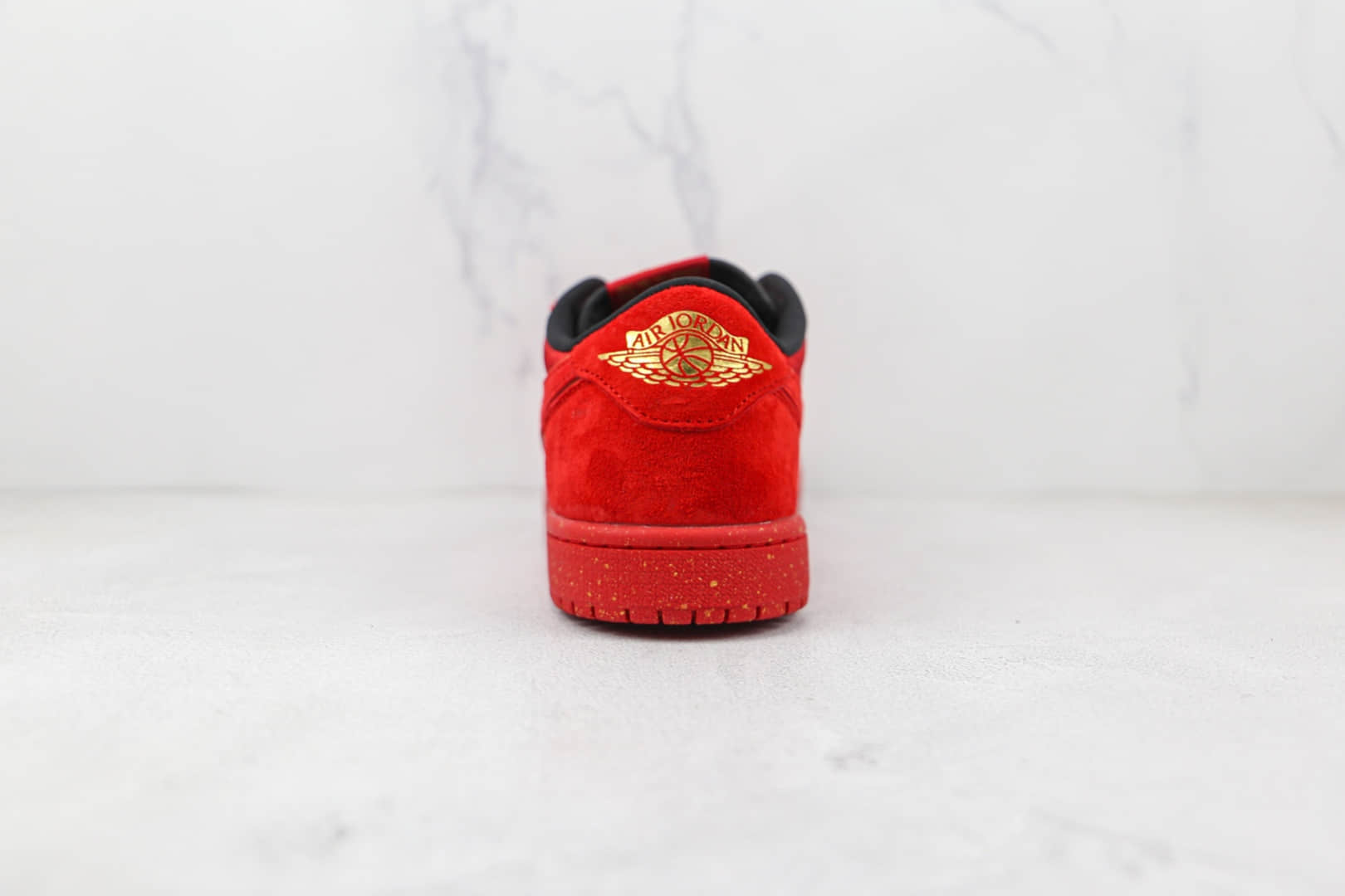 乔丹Air Jordan AJ1 Low纯原版本低帮AJ1虎年限定中国红配色板鞋原盒原标 货号：DD2233-518