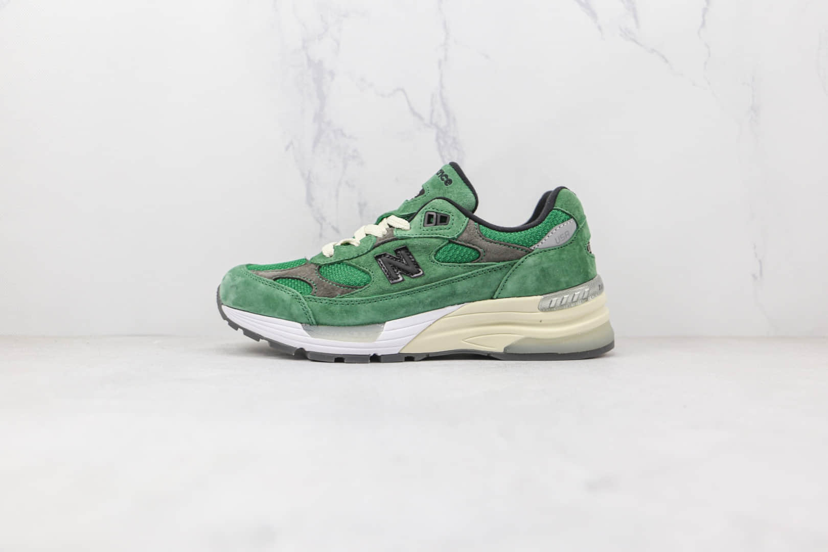 新百伦New Balance 992纯原版本绿色NB992复古老爹鞋原档案数据开发 货号：W992JJ