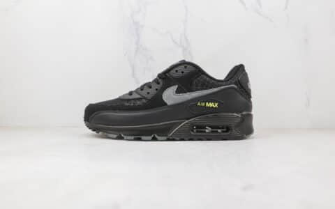 耐克Nike Air Max 90纯原版本黑武士蜘蛛网Max90气垫鞋原档案数据开发 货号：DC3892-001