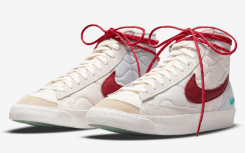 中国玉元素！全新Nike Blazer Mid“CNY”官图释出！ 货号：DQ5360-181