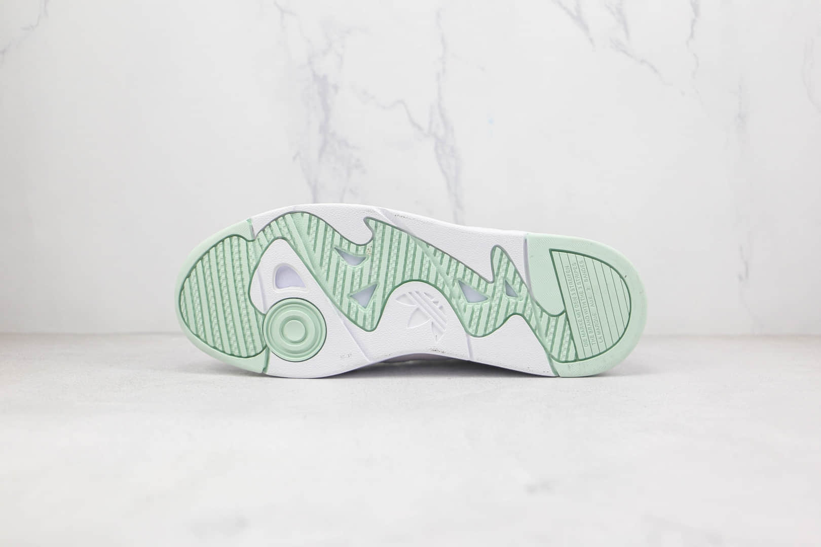 阿迪达斯Adidas Originals Post UP纯原版本中帮白薄荷复古篮球鞋原楦头纸板打造 货号：GX2490