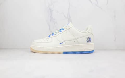 耐克Nike Air Force 1’07 Low纯原版本低帮空军一号白蓝双勾板鞋内置气垫 货号：DH2088-606