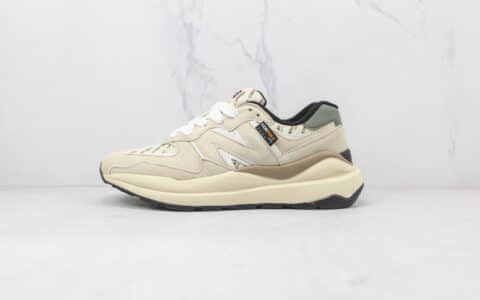 新百伦New Balance 5740纯原版本米色字母复古NB5740慢跑鞋原盒原标原楦头纸板打造 货号：M5740CD