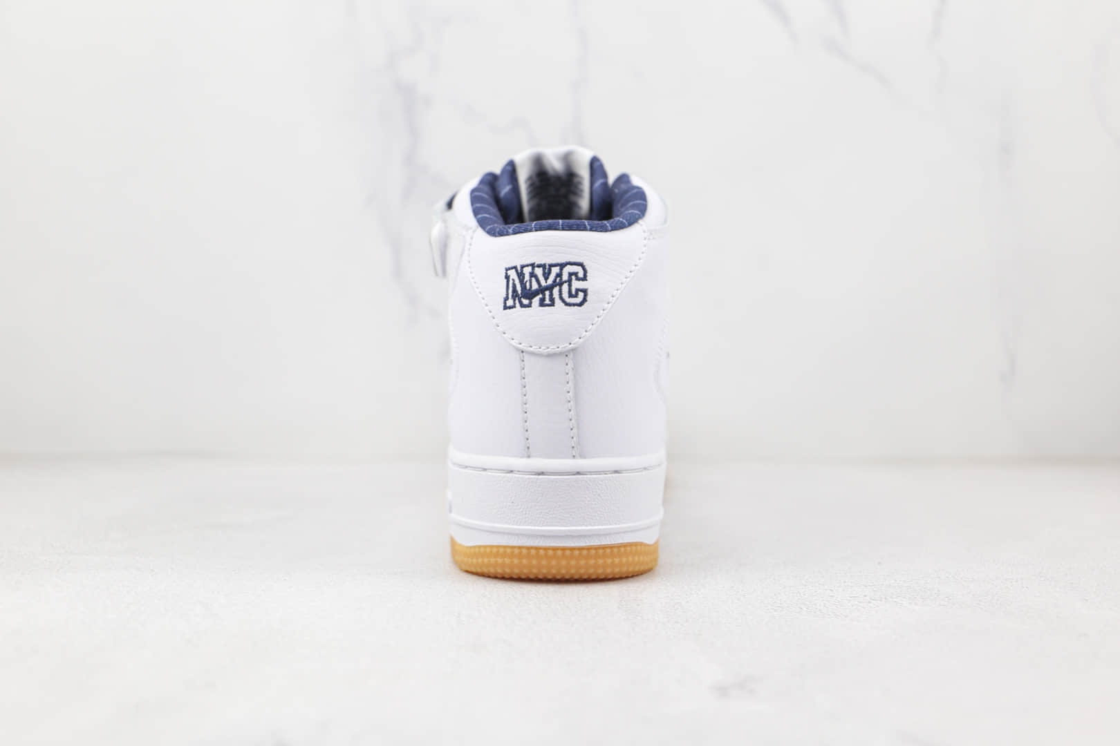 耐克Nike Air Force 1’07 Low纯原版本中帮空军一号NYC生胶底板鞋原档案数据开发 货号：DH5622-100