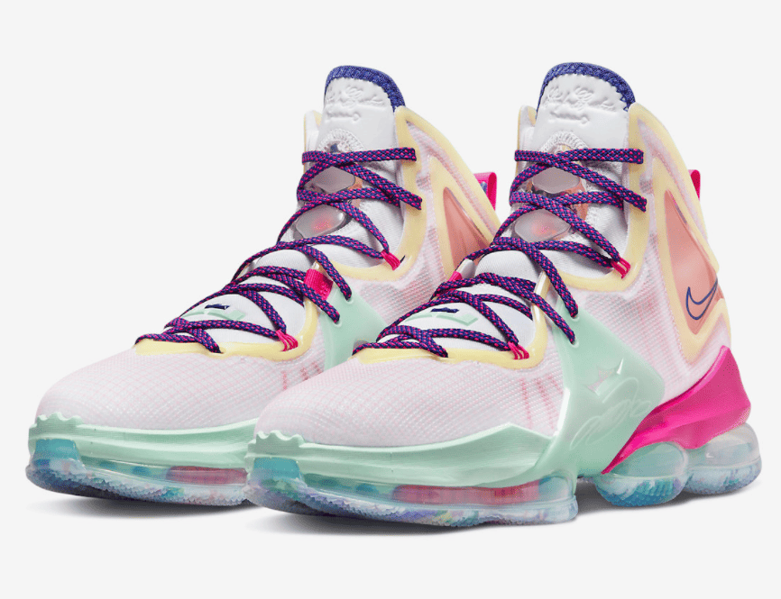 情人节主题！詹皇这双LeBron 19也太甜美了！ 货号：DH8460-900