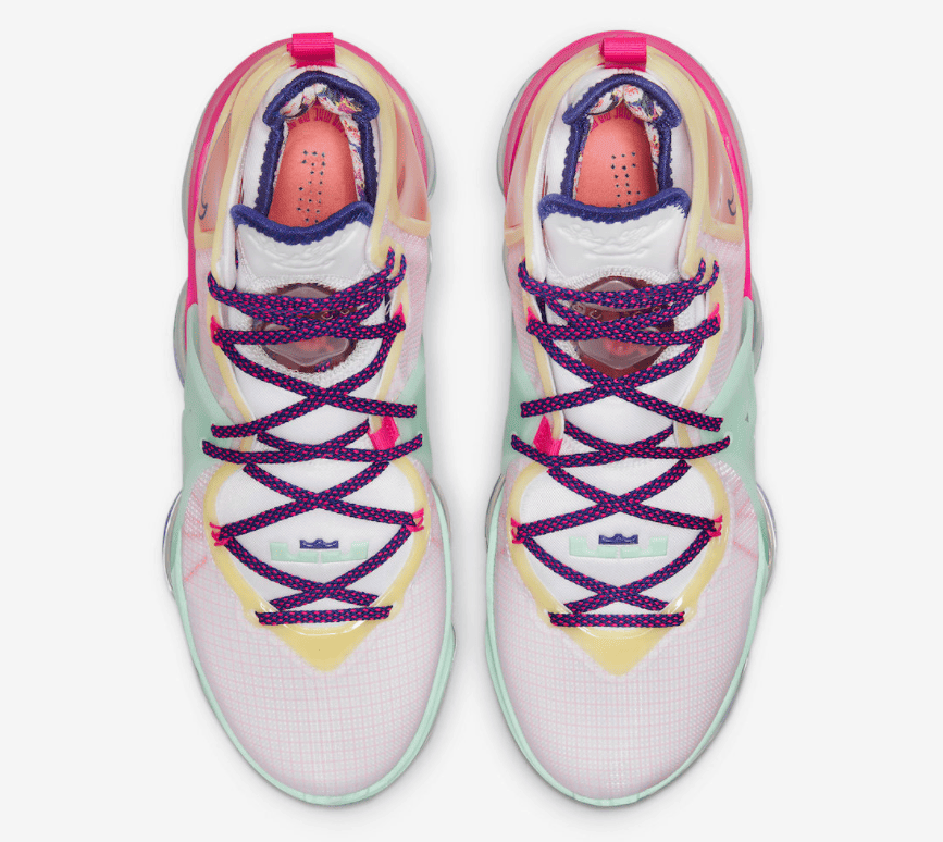 情人节主题！詹皇这双LeBron 19也太甜美了！ 货号：DH8460-900
