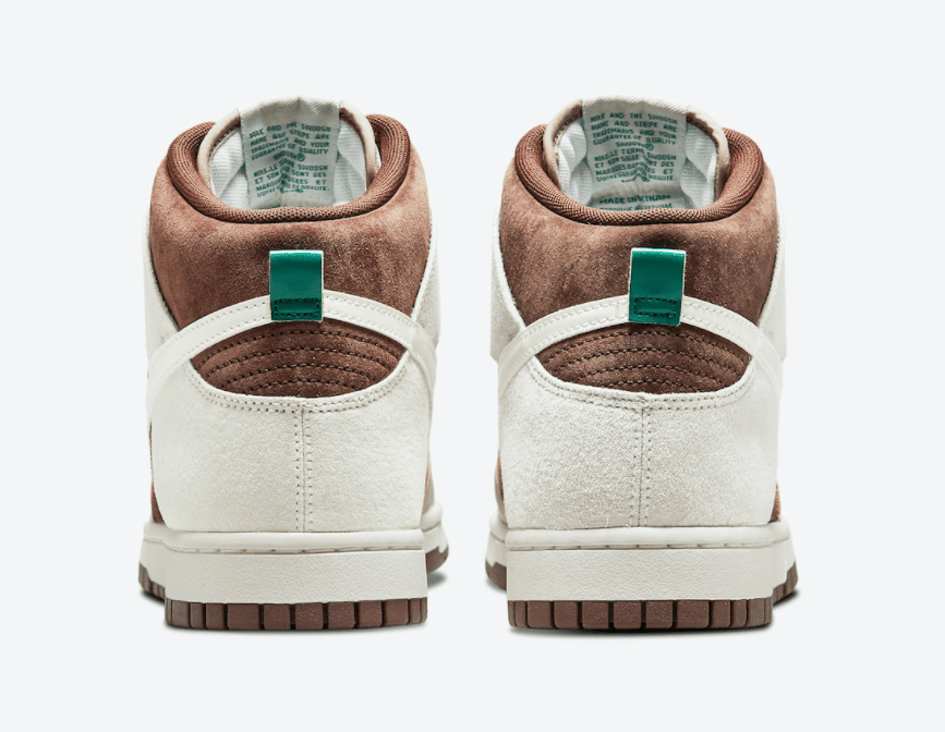 巧克力配色！全新Nike Dunk Hi本月发售！ 货号：DH5348-100