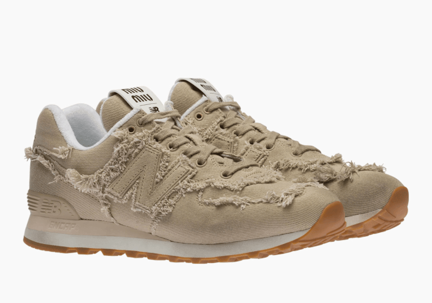 复古做旧毛边！全新 Miu Miu x NB574现已发售！