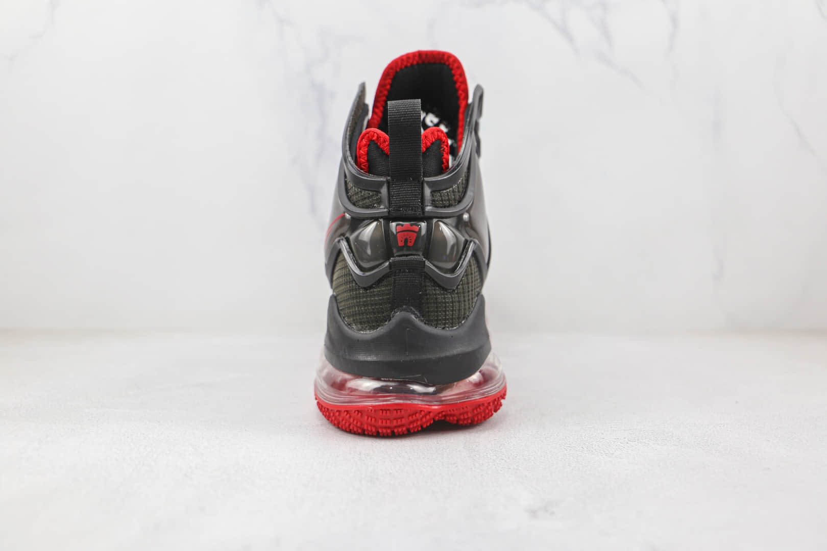 耐克Nike Lebron 19 EP Bred纯原版本詹姆斯19代黑红篮球鞋内置气垫支持实战 货号：DC9340-001