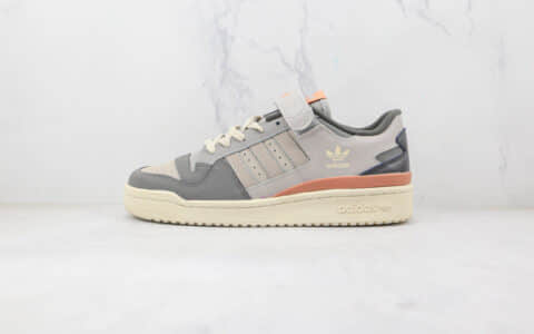 阿迪达斯adidas originals Forum 84 low纯原版本灰色Forum84复古板鞋原档案数据开发 货号：GX4576