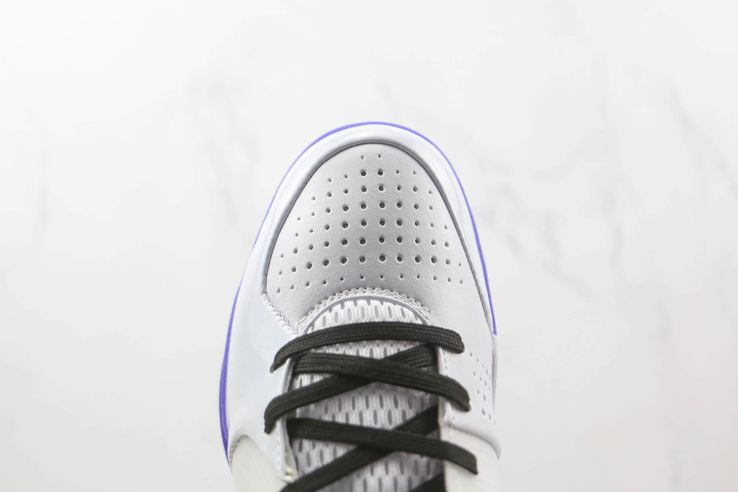 耐克Nike Zoom Kobe 4 lnline纯原版本科比4代白紫色篮球鞋内置碳板支持实战 货号：344335-101