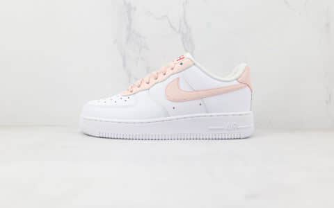 耐克Nike Air Force 1 07 Low纯原版本低帮空军一号白粉色板鞋内置气垫 货号：DH1290-001