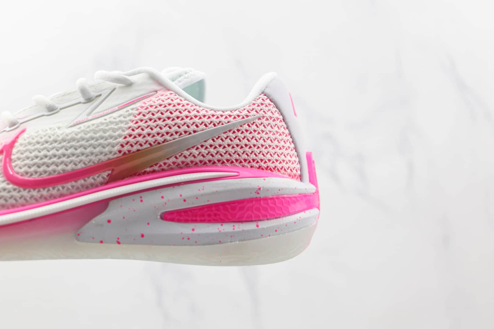 耐克Nike Air Zoom GT纯原版本白粉色GT CUT篮球鞋原档案数据开发 货号：CZ0175-008