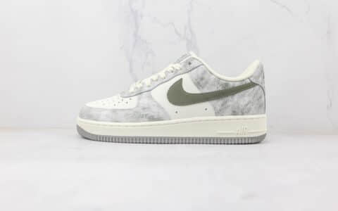 耐克Nike Air Force 1 07 Low纯原版本低帮空军一号迷雾灰板鞋内置气垫 货号：BL5866-906