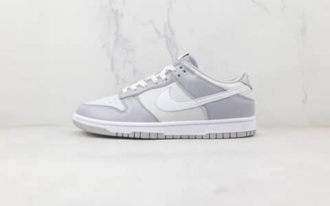 耐克Nike Dunk Low Retro Grey White纯原版本低帮DUNK酷灰色板鞋原档案数据开发 货号：DJ6188-001