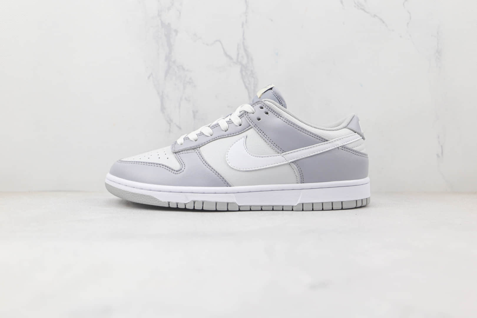 耐克Nike Dunk Low Retro Grey White纯原版本低帮DUNK酷灰色板鞋原档案数据开发 货号：DJ6188-001