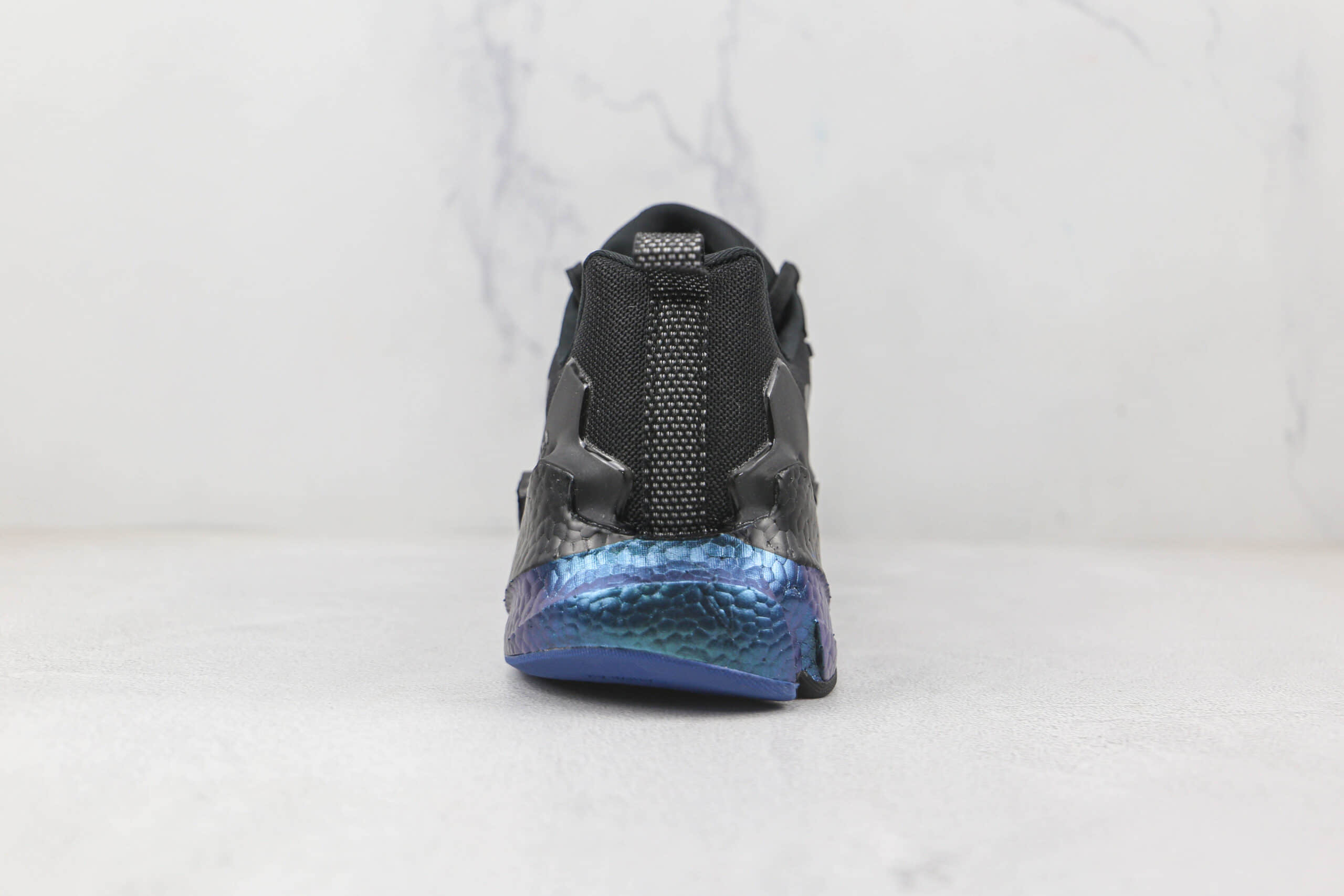阿迪达斯Adidas Boost X9000L4纯原版本黑蓝色X9000复古爆米花跑鞋原楦头纸板打造 货号：GX1164