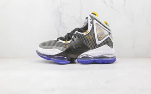 耐克Nike LEBRON XIX EP LR纯原版本詹姆斯19代黑蓝色实战篮球鞋支持实战 货号：DC9340-002