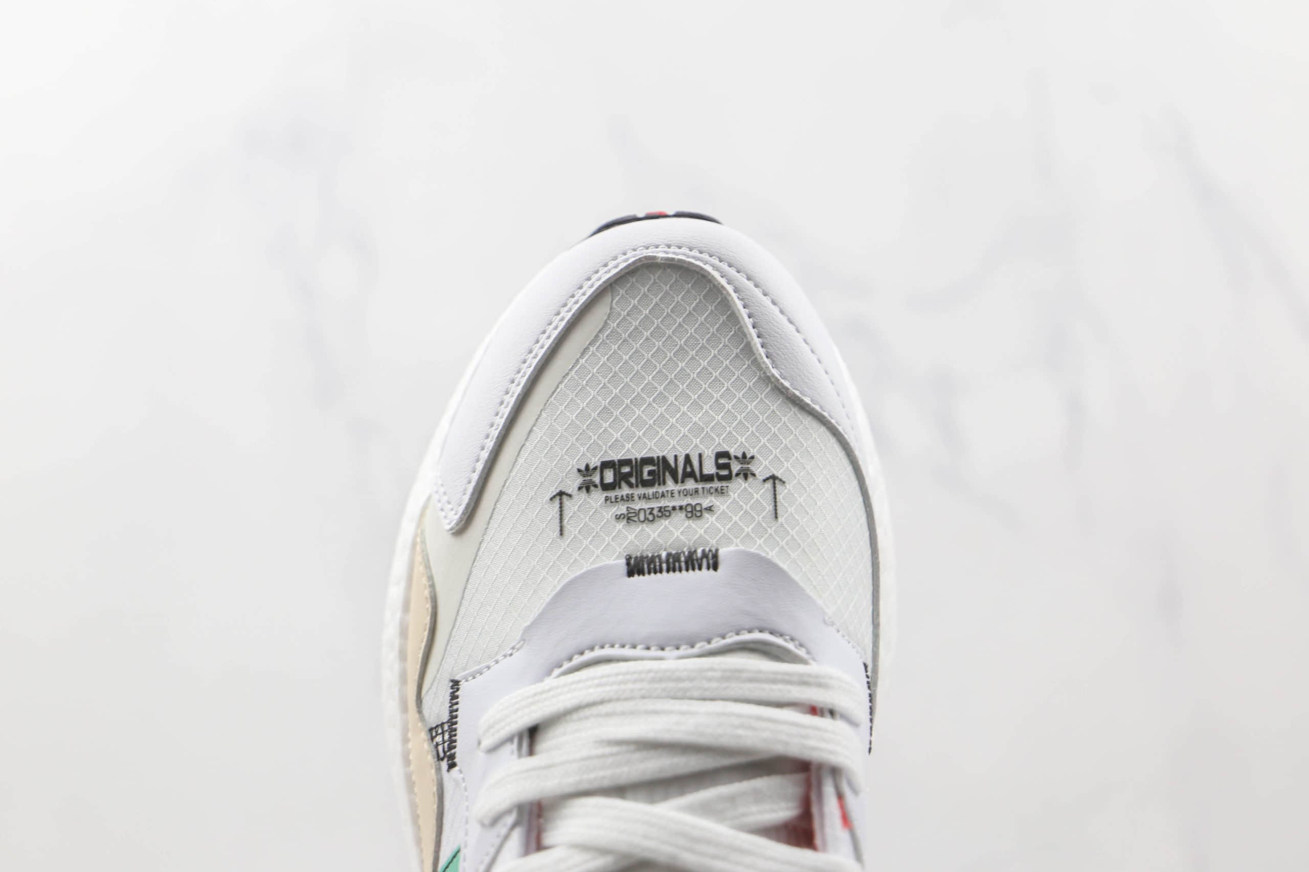 阿迪达斯Adidas Nite Jogger 2021 Boost纯原版本夜行者一代白色爆米花跑鞋原楦头纸板打造 货号：GW4229
