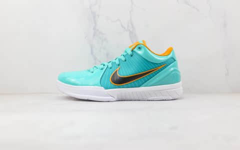 耐克Nike Kobe IV Protro UNDFTD PE纯原版本科比4代湖水绿篮球鞋内置碳板气垫支持实战 货号：CQ3869-300