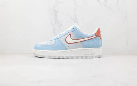 耐克Nike Air Force 1 07 Low纯原版本低帮空军一号白云蓝配色板鞋原盒原标 货号：LZ6699-521