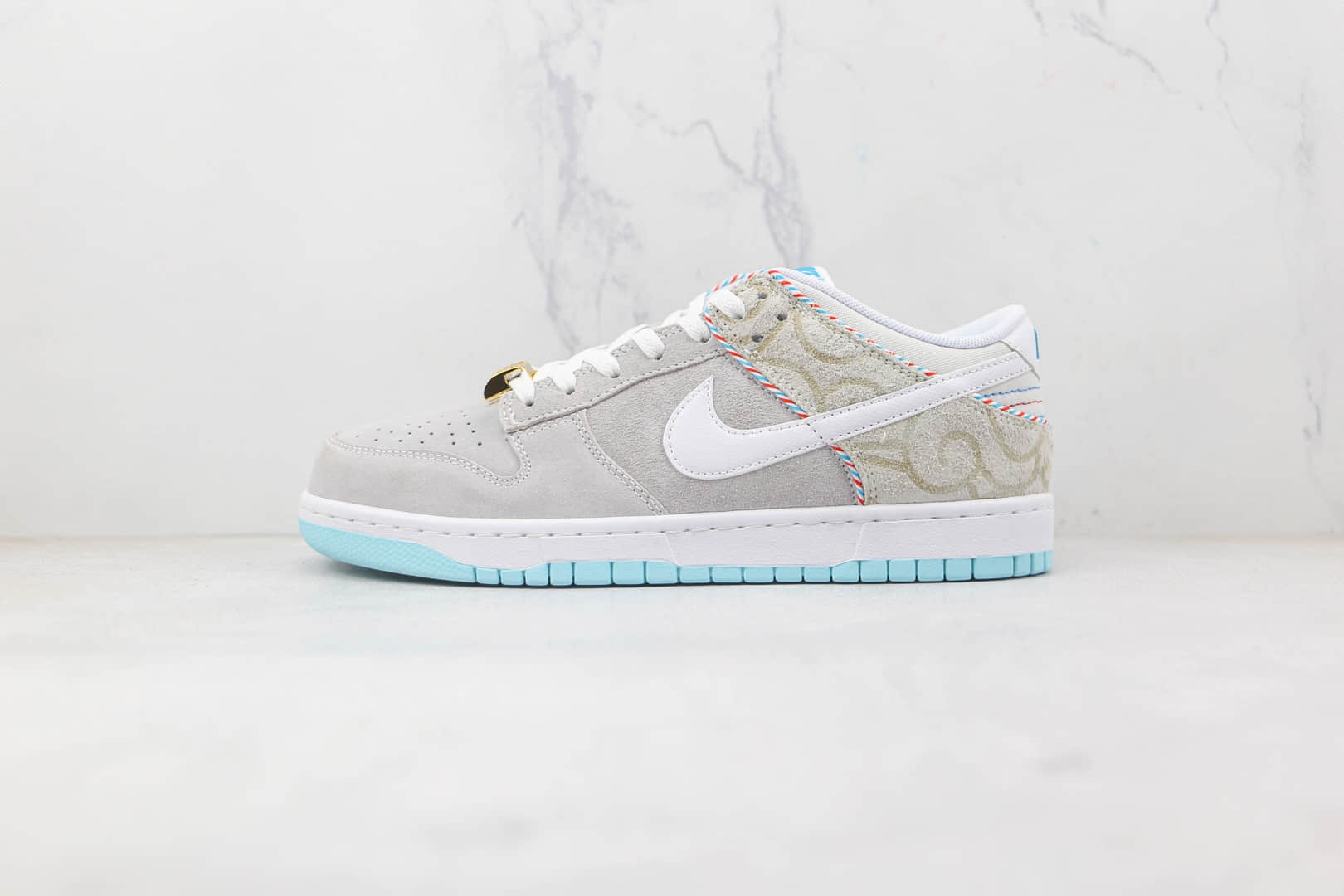 耐克Nike Dunk Low Barber Shop纯原版本低帮DUNK理发店联名款板鞋原楦头纸板打造 货号：DH7614-500