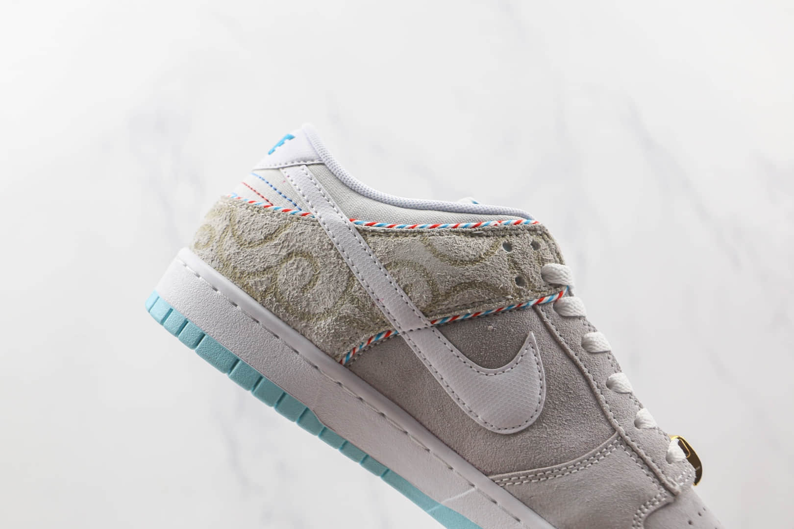 耐克Nike Dunk Low Barber Shop纯原版本低帮DUNK理发店联名款板鞋原楦头纸板打造 货号：DH7614-500