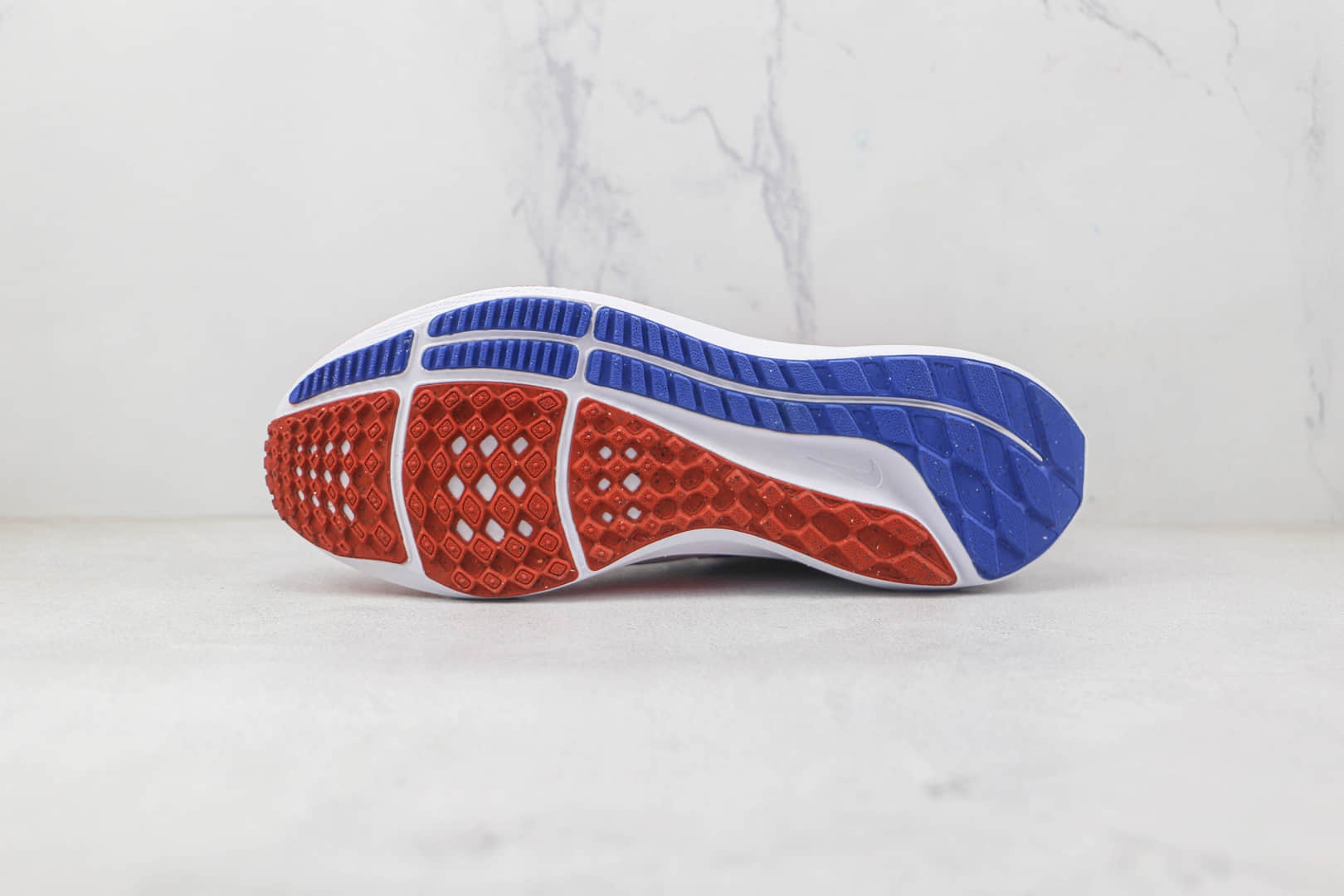 耐克Nike Air Zoom Pegasus纯原版本登月39代白蓝红色针织慢跑鞋原楦头纸板打造 货号：DQ7885-100