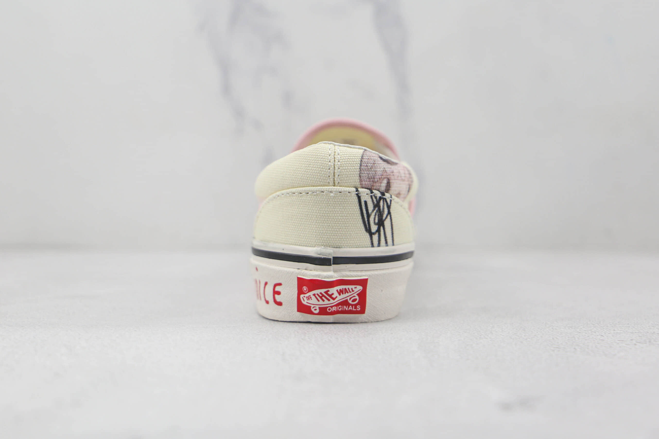 万斯Vans OG Authentic LX X Javier Calleja公司级版本大眼仔艺术家联名款低帮一脚蹬懒人鞋原楦头纸板打造