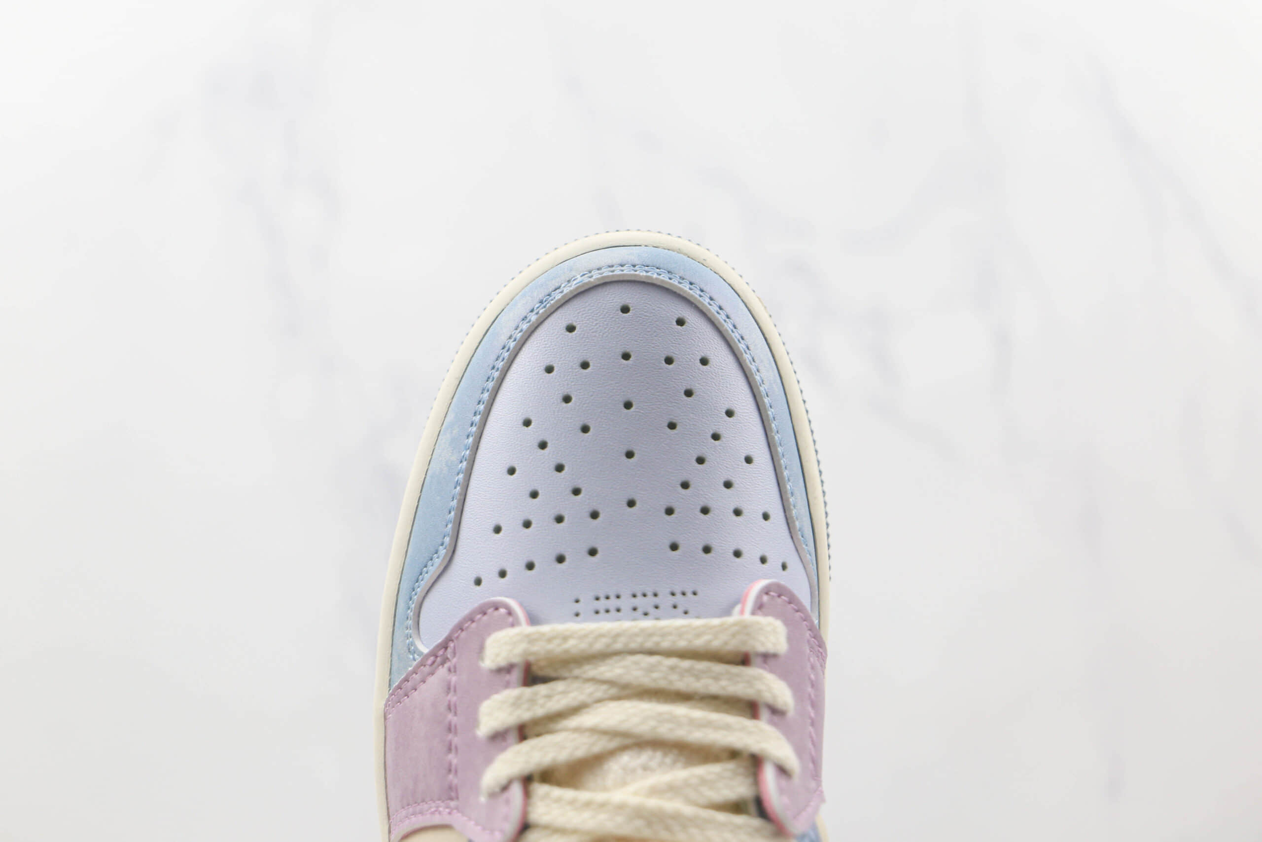 乔丹Air Jordan 1 Zoom Air CMFT纯原版本中帮AJ1彩色拼接灯芯绒板鞋原盒原标 货号：DQ5091-041