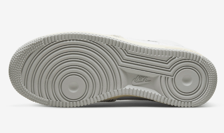 鞋面带“疤”！全新Nike AF1 Sculpt即将发售！ 货号：DV2187-100