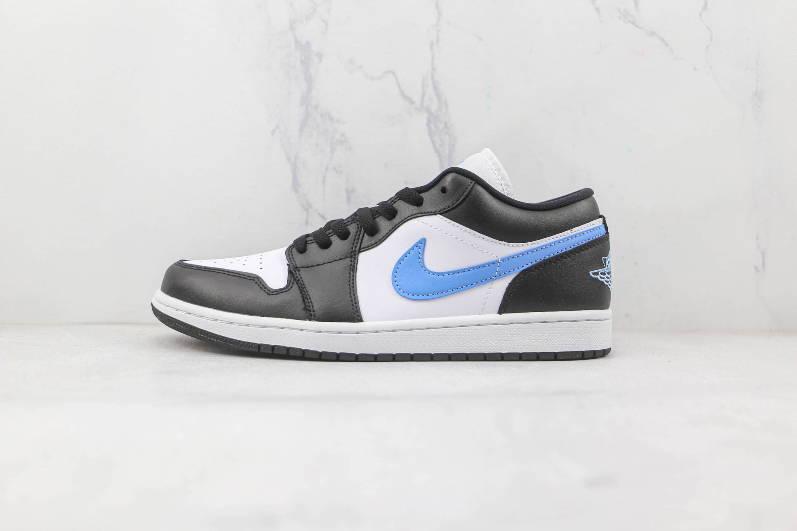 乔丹Air Jordan 1 Low纯原版本低帮AJ1黑蓝色板鞋原档案数据开发 货号：DC0774-041