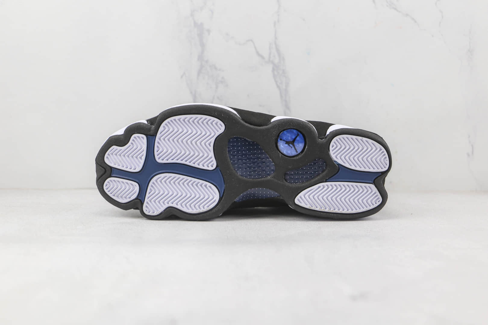 乔丹Air Jordan 13 XIII Brave Blue纯原版本海军黑蓝色AJ13篮球鞋原档案数据开发 货号：DJ5982-400