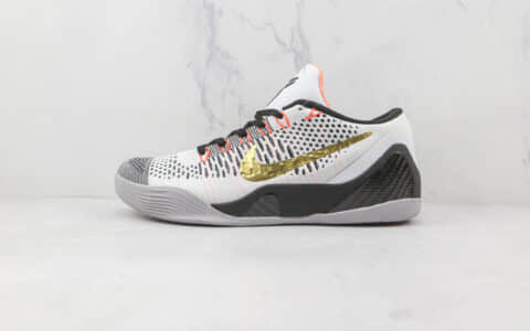 耐克Nike Kobe 9 Go Id FundamentaIs纯原版本科比9代白金荣耀篮球鞋内置气垫支持实战 货号：630847-100