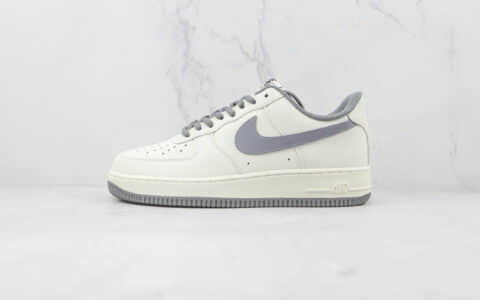 耐克Nike Air Force 1 Low纯原版本低帮空军一号白灰勾板鞋内置气垫 货号：CW5653-263