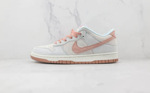 耐克Nike Dunk Low Fossil Rose纯原版本低帮SB DUNK白粉色化石玫瑰板鞋原鞋开模一比一打造 货号：DH7577-001