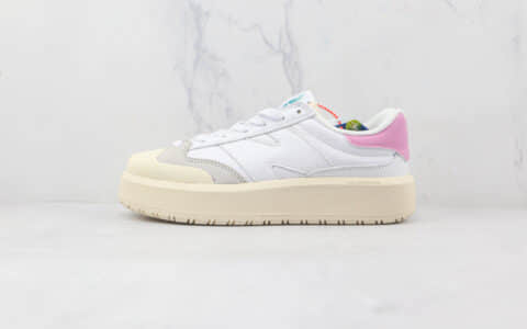 新百伦New Balance CT302纯原版本白粉色NB302复古板鞋原档案数据开发 货号：CT302OC