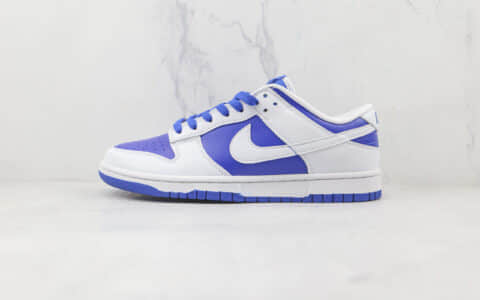 耐克Nike SB Dunk纯原版本低帮SB DUNK白蓝拼接板鞋原楦头纸板打造 货号：DD1391-401