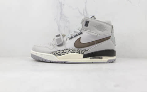 乔丹Air Jordan Legacy 312纯原版本高帮AJ312灰色篮球鞋原盒原标 货号：AT4040-002